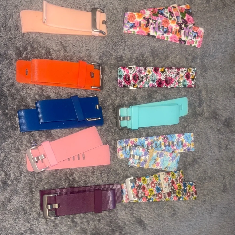 Fitbit Smartwatch Case and Bands Set - Multicolor